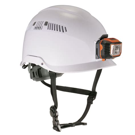Skullerz 8975LED Class C Safety Helmet + LED Light | Ergodyne