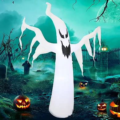 Sunnydaze Diabolical Ghost Inflatable Decoration