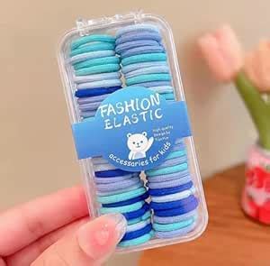 Radhya Accessories Kids Colorful Rubberband boxes with 60 bands for ...