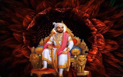 Chhatrapati Shivaji Maharaj Wall Poster For Room With Gloss Lamination ...