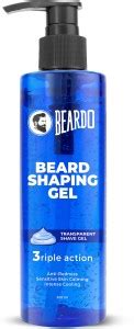 BEARDO Beard Shaping Transparent Shave Gel Beard Gel - Price in India ...