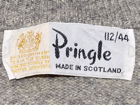 80s Pringle プリングル Vネック アーガイル ニット【M】MADE IN SCOTLAND | BACK IN THE DAYZ.