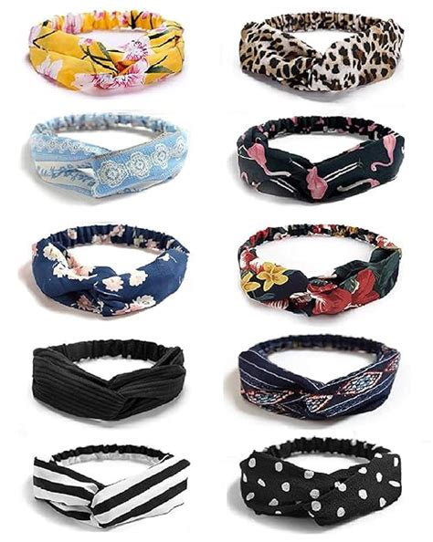 Fashion Alley Headbands, Turban Headbands for women,Reyon Elastic Solid ...