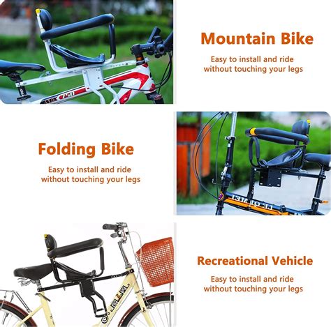 Buy Innolife Kids Bike Seat, Front Mounted Child Bike Seat with ...