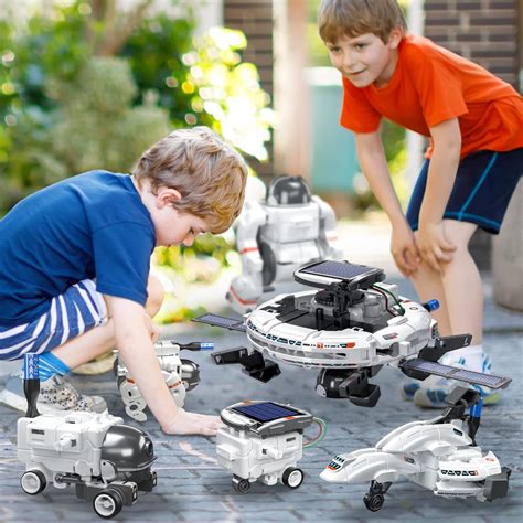 Buy STEM Toys 6-in-1 Solar Robot Kit for Kids,Educatoinal Learning ...
