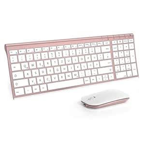 Amazon.in: Buy seenda Wireless Keyboard Mouse Set, Rechargeable ...