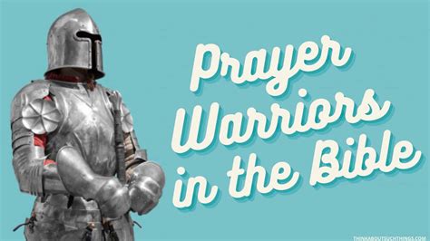 What Are Prayer Warriors at David Delarosa blog