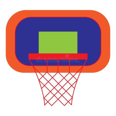 Cartoon Basketball Hoop Vector Image 的图像结果
