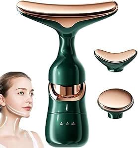 Porali 3-in-1 Electric Facial and Neck Massager Anti Wrinkle Device ...