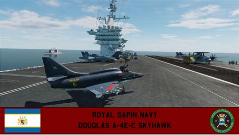 Royal Sapin Navy A-4E Skyhawk - Ace Combat Zero