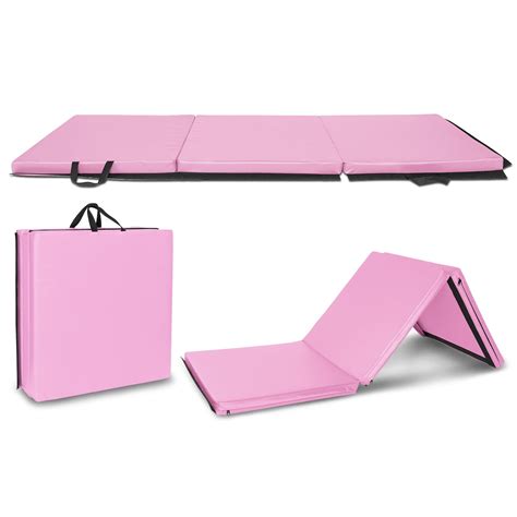 Buy SalonMore Folding Gymnastic mat,2Extra Thick Tumbling Mat for ...