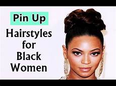 Pin Up Hairstyles For Black by Pin Up Hairstyles For Black Pin Up Hairstyles For Black