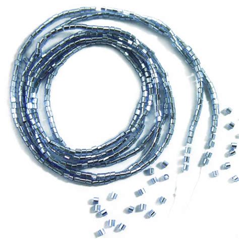 Buy now Brunnera Blue Color 2Cut Beads Strings online at wholesale ...