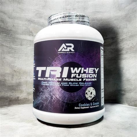Anabolic Research Tri Fusion Whey 5.5Lbs – NCR FOOD SUPPLEMENTS