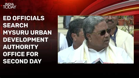 ED officials search Mysuru Urban Development Authority office for ...
