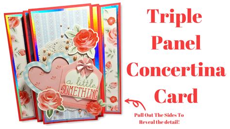 Image result for Sam Calcott 8 Panel Concertina Card Card Tutorial
