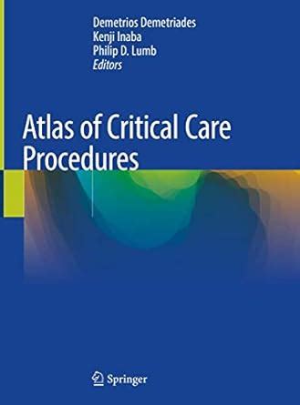 Buy Atlas of Critical Care Procedures Book Online at Low Prices in ...