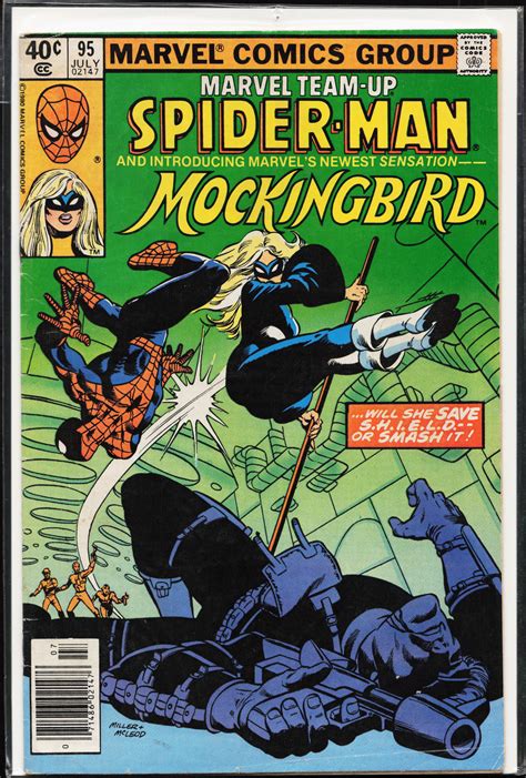 Marvel Team-Up #95 (1980) Mockingbird [Key Issue] | Comic Books ...