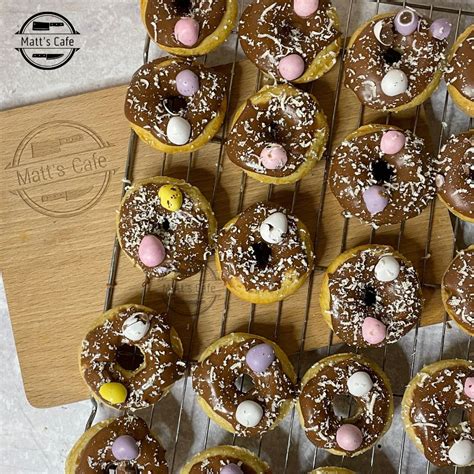 Cadbury Mini Egg Doughnuts Recipe | Easter Recipe | Matt's Cafe
