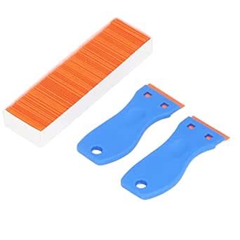 Blade Scraper, Blades Scraping Tool Ergonomic Design 102Pcs Better ...