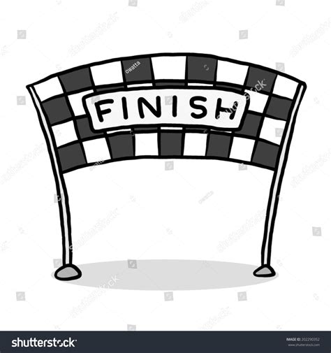 Finish Line Images Clip Art