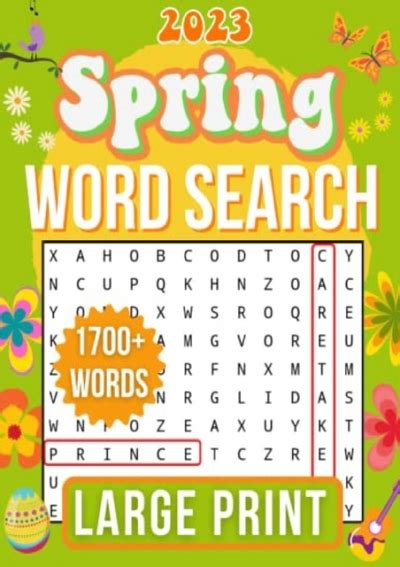 Image result for Spring Word Search Book
