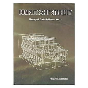 Buy Complete Ship Stability Theory & Calculation Vol-I Book Online at ...