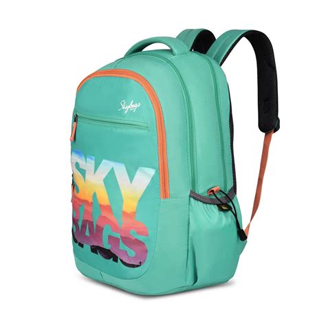 Buy Skybags New Neon 23-06 School Bp (H) Teal Backpack Online