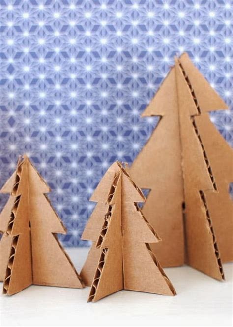diy christmas decorations cardboard