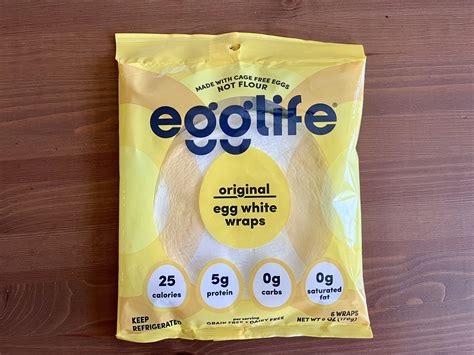 Everything You Need To Know About Egglife Egg White Wraps