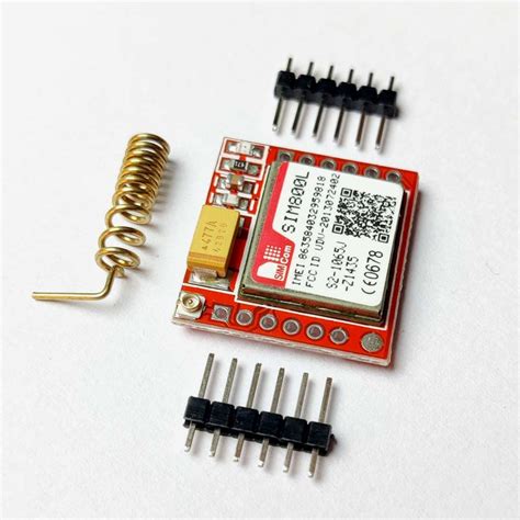 Buy SIM800L GPRS GSM Module - Quad-Band TTL Serial Port- KG258 ...