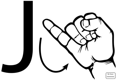 Image result for ASL Sign Language Coloring Pages