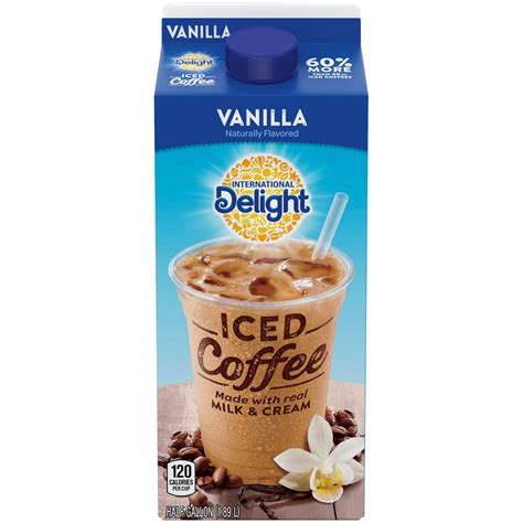 International Delight Vanilla Iced Coffee, Half Gallon - Walmart.com ...
