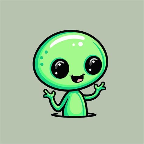 Alien Cartoon Vector 的图像结果
