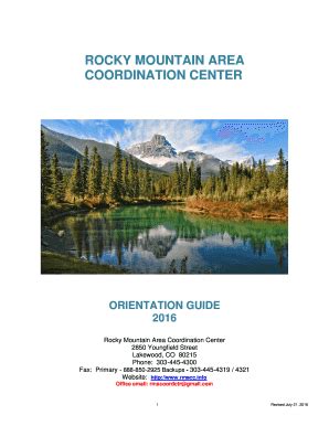 Fillable Online gacc nifc Rocky Mountain Area Coordination Center Fax ...