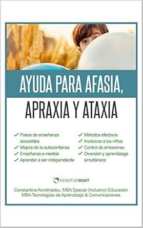 Ayuda para Afasia, Apraxia y Ataxia (Spanish Edition) eBook : Madureira ...