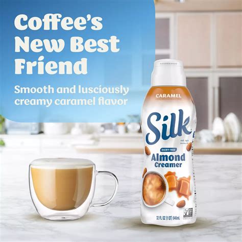 Silk Dairy Free Almond Milk Liquid Coffee Creamer - Caramel - Shop ...