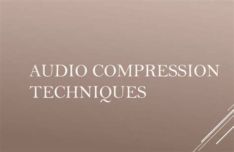 Image result for Audio Compression Process Diagram