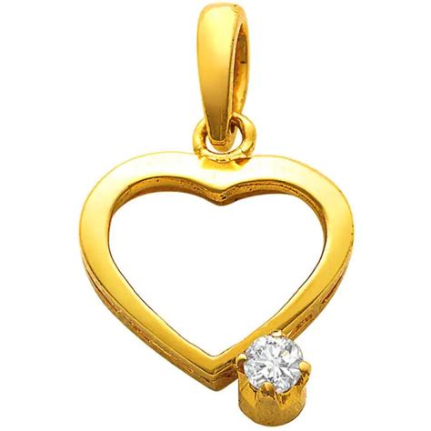 Order Surat Diamonds Blooming Bud Heart Pendant online at lowest prices ...