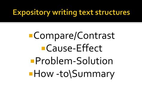 Expository Writing Structure 的图像结果