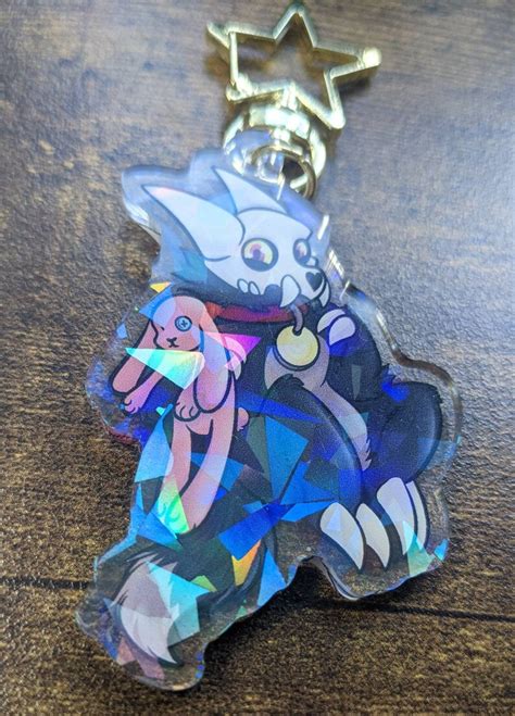 Buy King the Owl House TOH and Francois Keychain Acrylic Double Sided ...