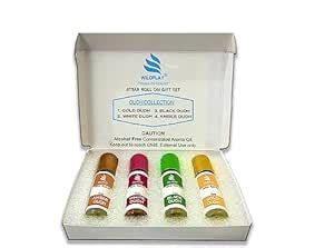 Wildplay Oud Collection Pack Of 4 Auto Gift Pack 7ml Each Roll On Attar ...