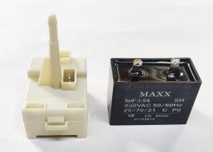 vinad Compressor Relay with Capacitor Suitable for Samsung Refrigerator ...