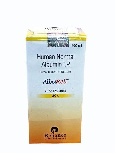 ALBUMIN - Alburel Human Albumin Manufacturer from New Delhi