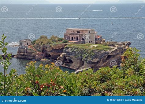 Gaiola island stock photo. Image of trip, tourism, naples - 150710850
