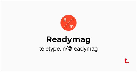 Readymag — Teletype