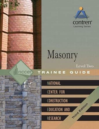 Buy Masonry Level 2 Trainee Guide, Binder Book Online at Low Prices in ...