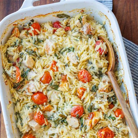 Chicken Orzo Bake (with Video)