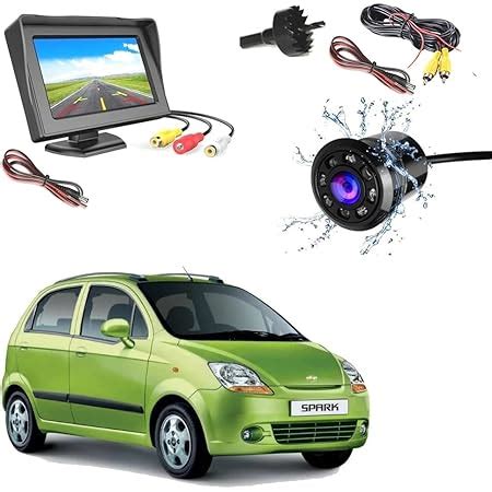 Autotrends Combo of Car Rear View Kit and TFT LCD Monitor with Car ...