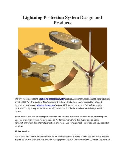 Lightning Protection System Design 的图像结果